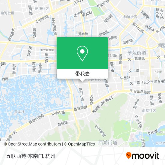 五联西苑-东南门地图