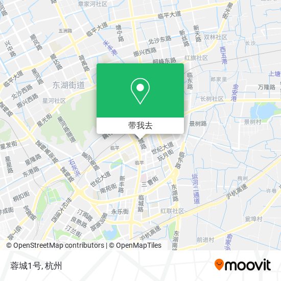 蓉城1号地图