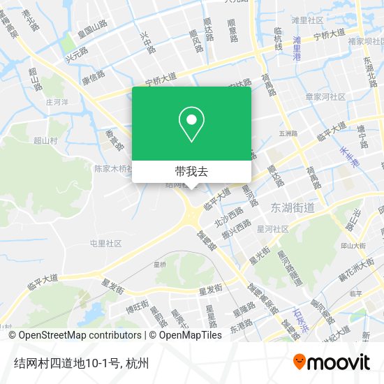 结网村四道地10-1号地图