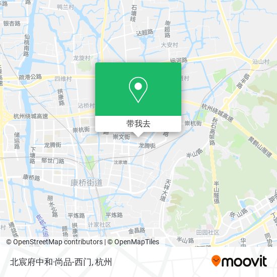 北宸府中和·尚品-西门地图