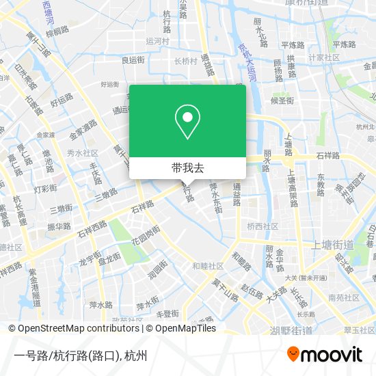一号路/杭行路(路口)地图