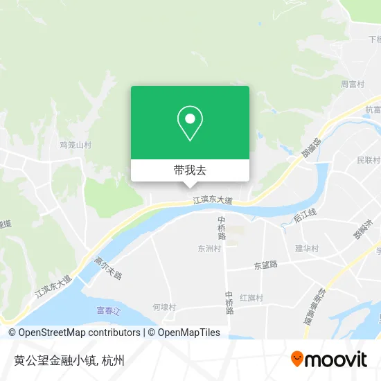 黄公望金融小镇地图