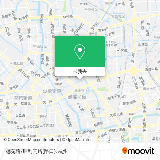德苑路/胜利闸路(路口)地图