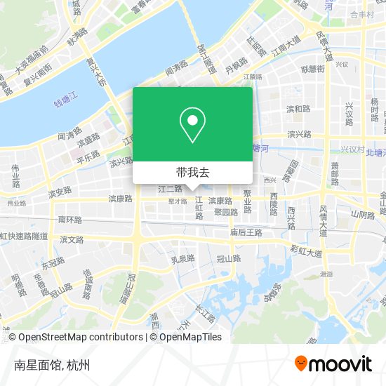 南星面馆地图