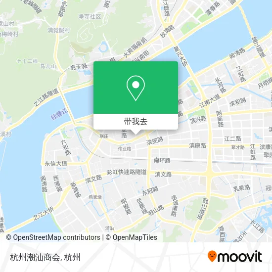 杭州潮汕商会地图