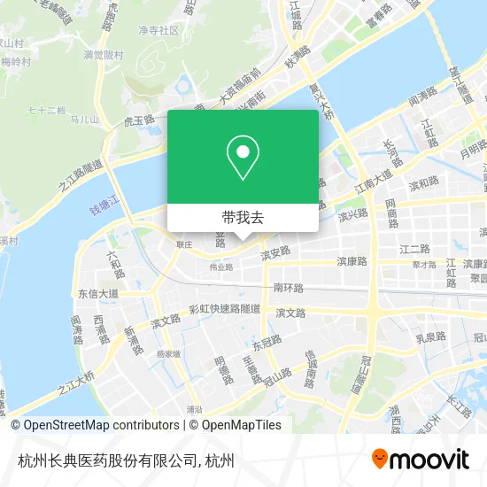杭州长典医药股份有限公司地图