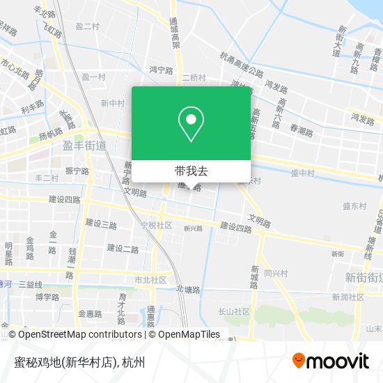 蜜秘鸡地(新华村店)地图