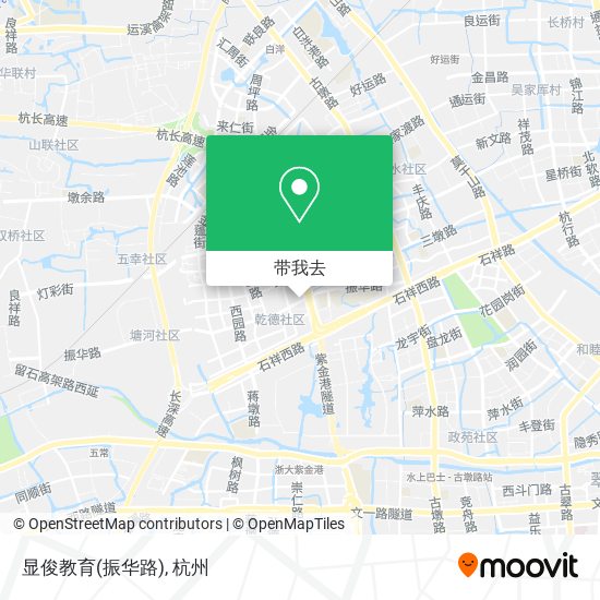 显俊教育(振华路)地图
