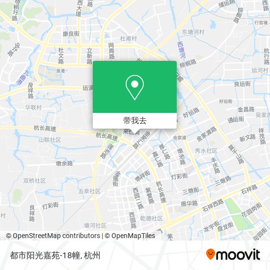 都市阳光嘉苑-18幢地图