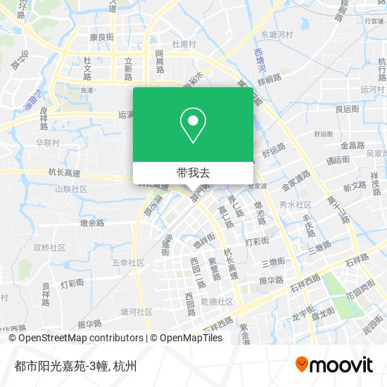 都市阳光嘉苑-3幢地图