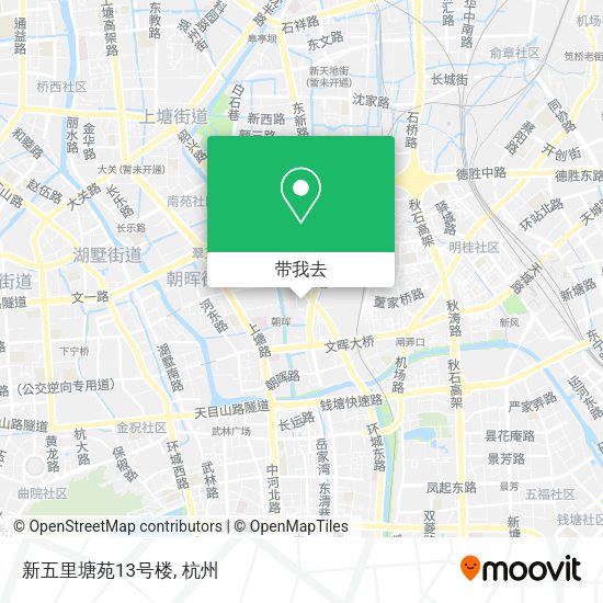 新五里塘苑13号楼地图