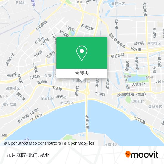 九月庭院-北门地图
