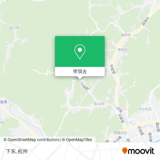 下东地图