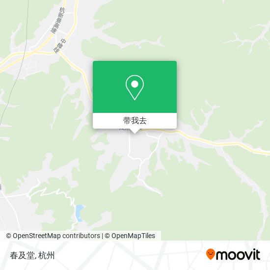 春及堂地图