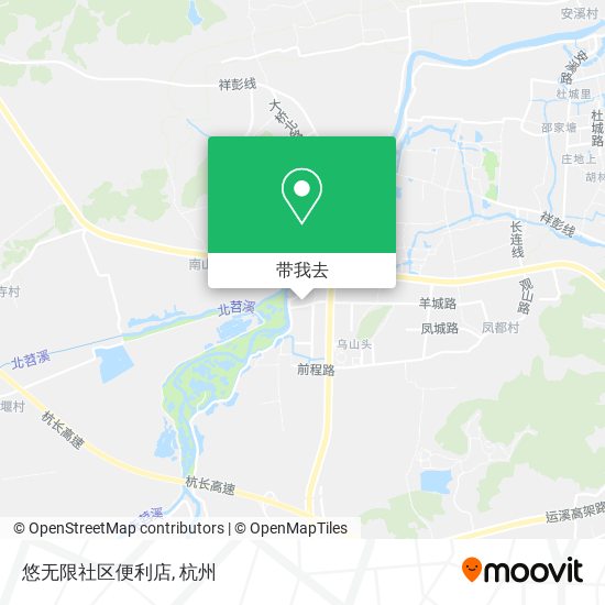 悠无限社区便利店地图