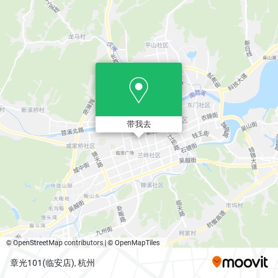 章光101(临安店)地图
