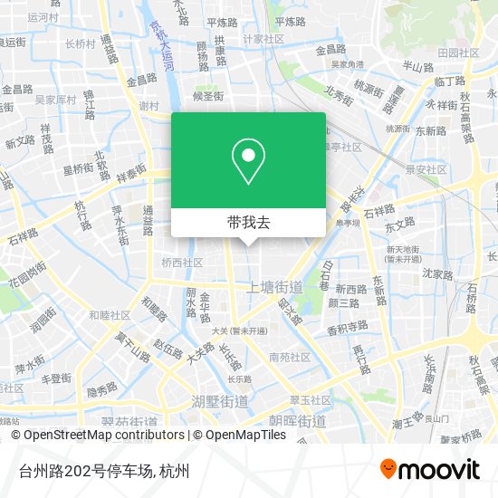 台州路202号停车场地图