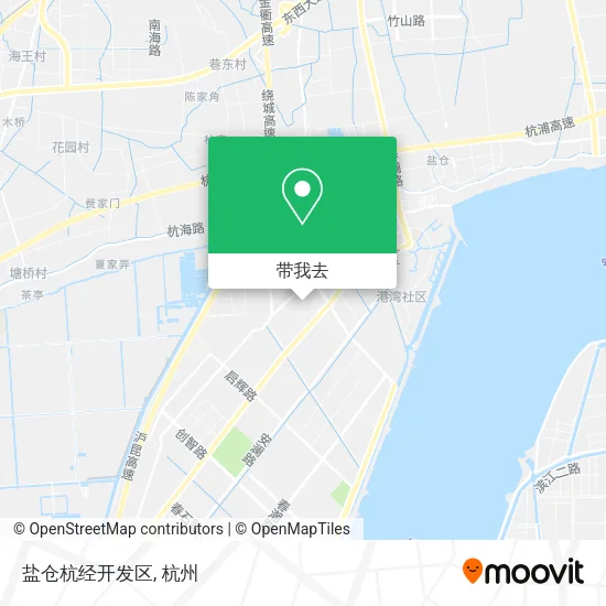 盐仓杭经开发区地图