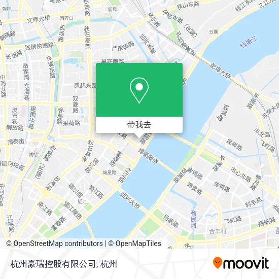 杭州豪瑞控股有限公司地图