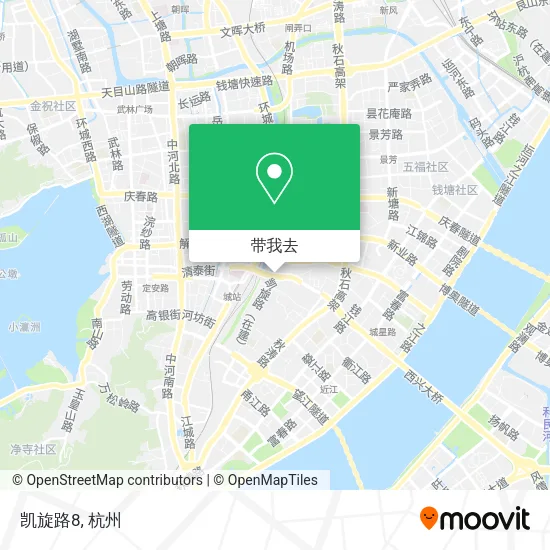 凯旋路8地图
