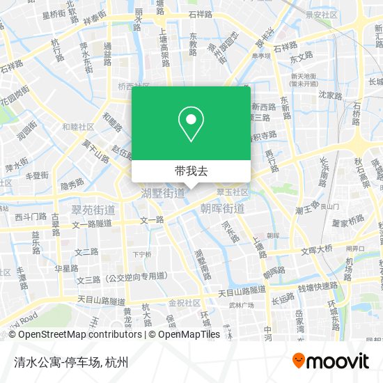 清水公寓-停车场地图