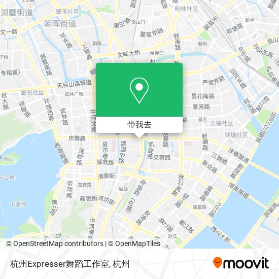 杭州Expresser舞蹈工作室地图