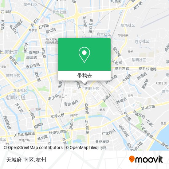 天城府-南区地图