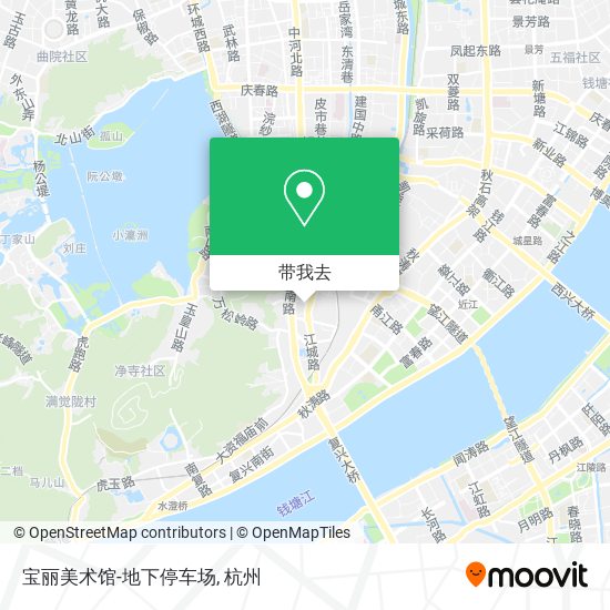 宝丽美术馆-地下停车场地图