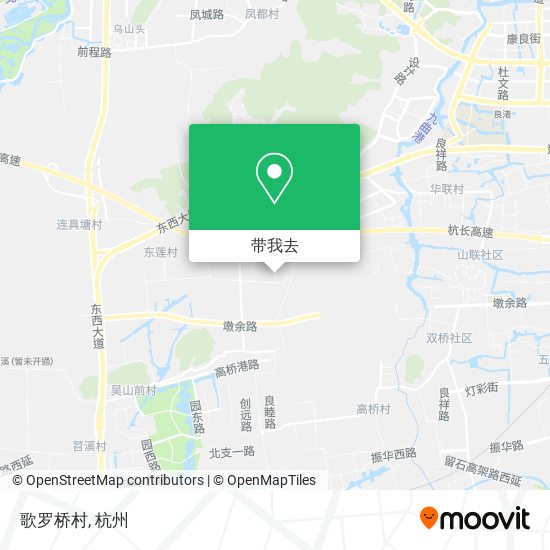 歌罗桥村地图