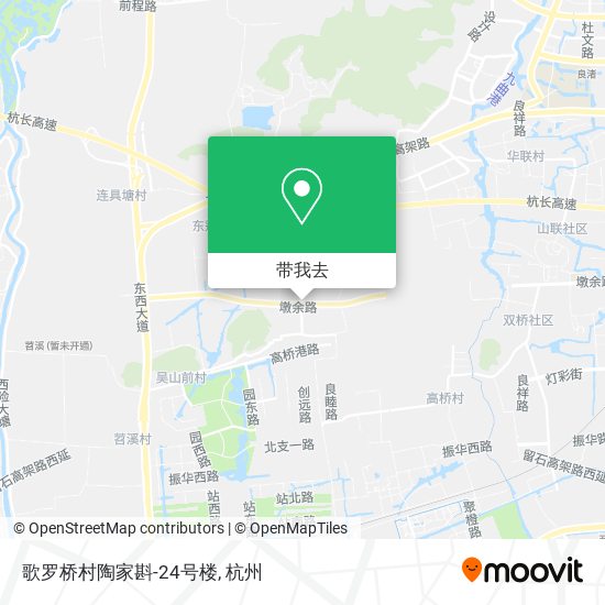 歌罗桥村陶家斟-24号楼地图