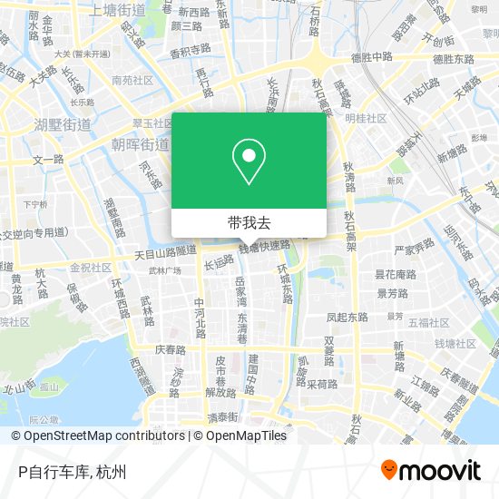 P自行车库地图
