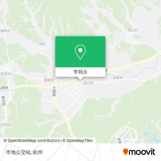市地公交站地图