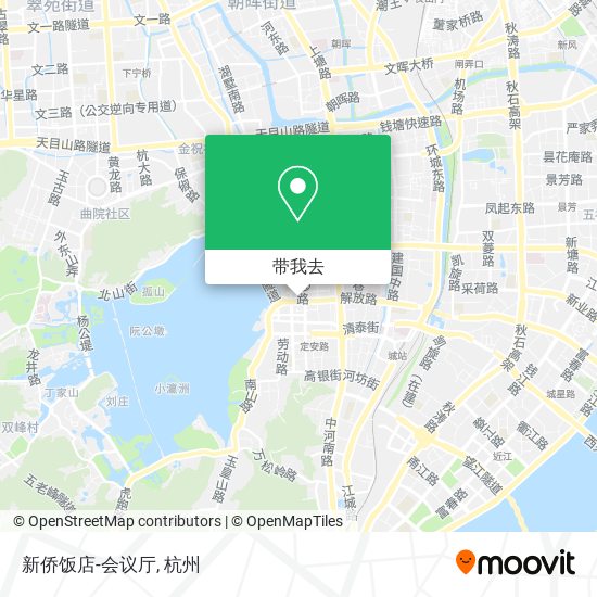 新侨饭店-会议厅地图