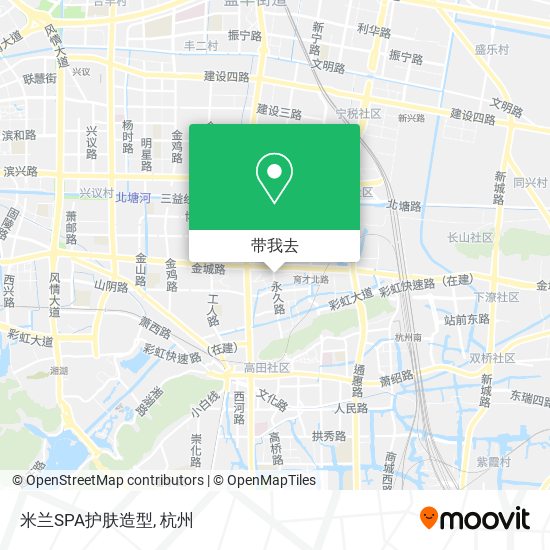 米兰SPA护肤造型地图