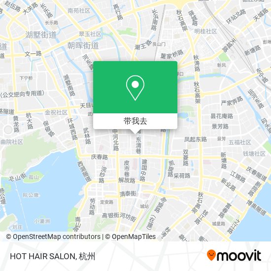 HOT HAIR SALON地图