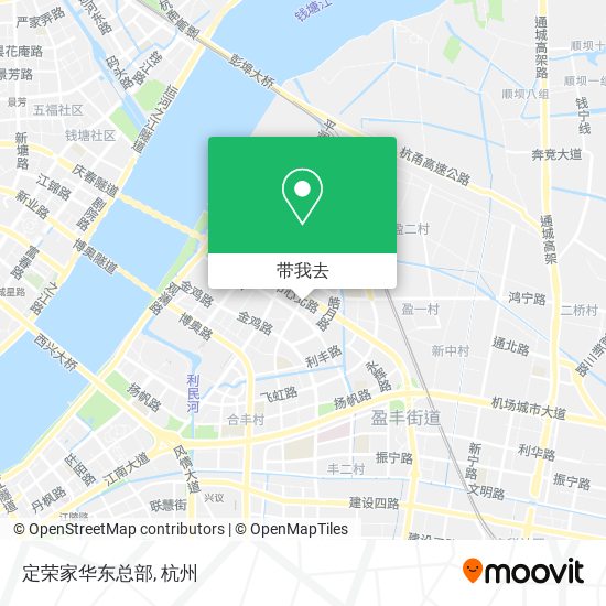 定荣家华东总部地图