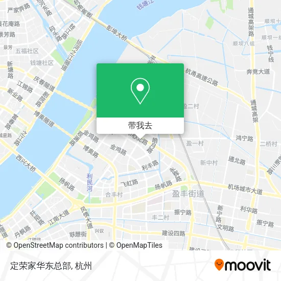 定荣家华东总部地图