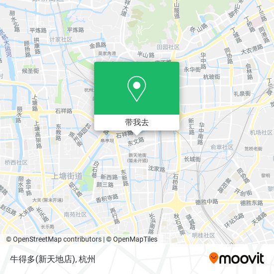 牛得多(新天地店)地图