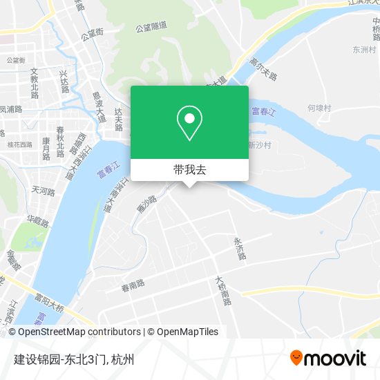 建设锦园-东北3门地图