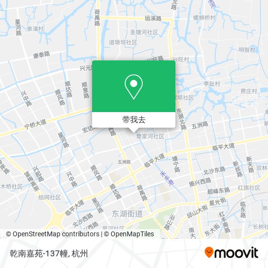 乾南嘉苑-137幢地图