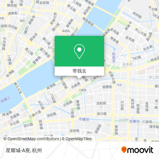 星耀城-A座地图