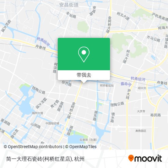 简一大理石瓷砖(柯桥红星店)地图