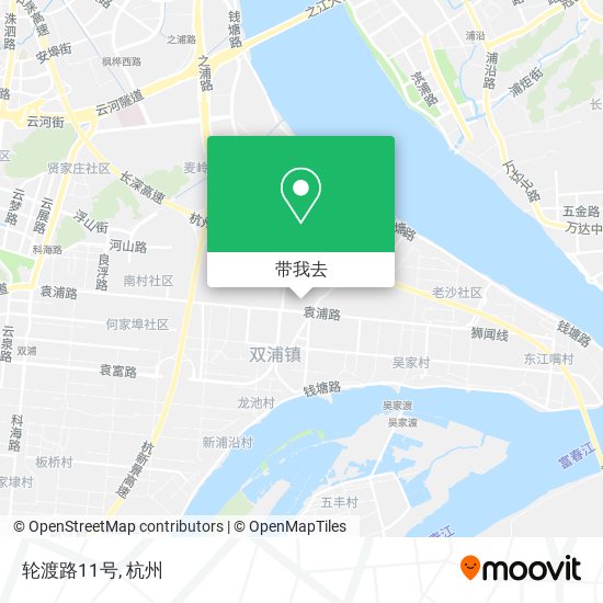 轮渡路11号地图