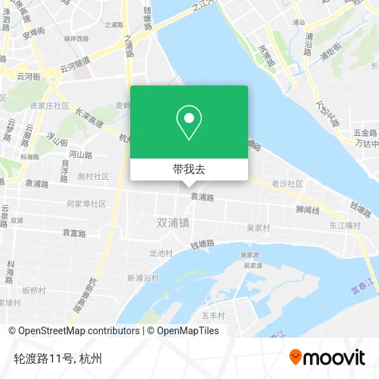 轮渡路11号地图