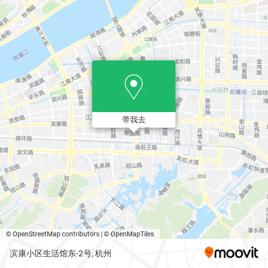 滨康小区生活馆东-2号地图