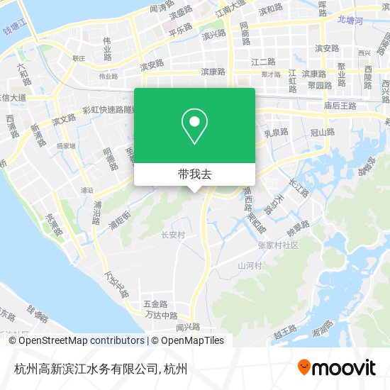 杭州高新滨江水务有限公司地图