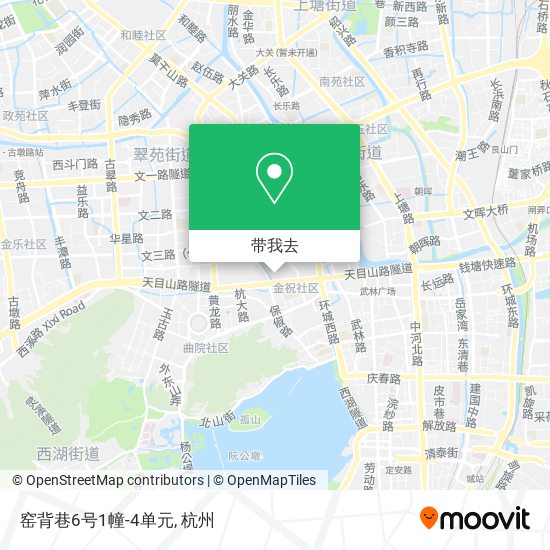 窑背巷6号1幢-4单元地图