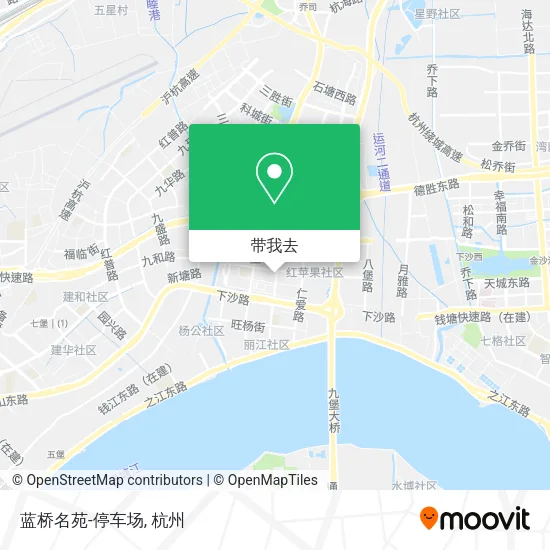 蓝桥名苑-停车场地图