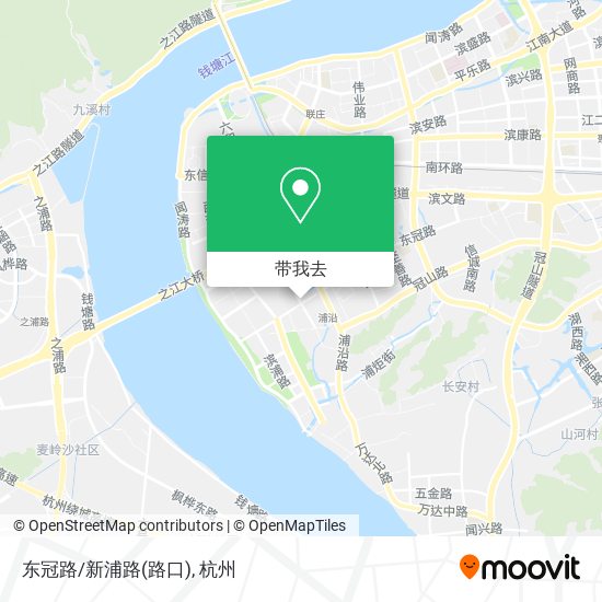 东冠路/新浦路(路口)地图