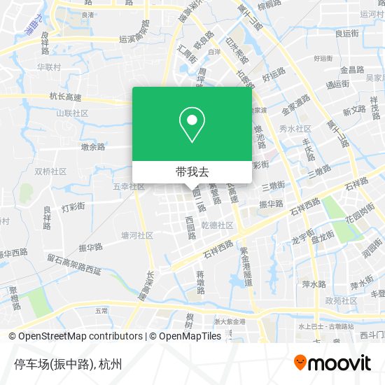 停车场(振中路)地图